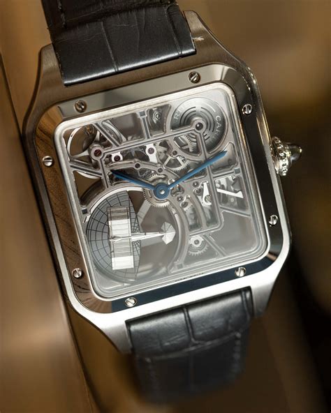 best cartier santos 100 replica|cartier santos dumont micro rotor.